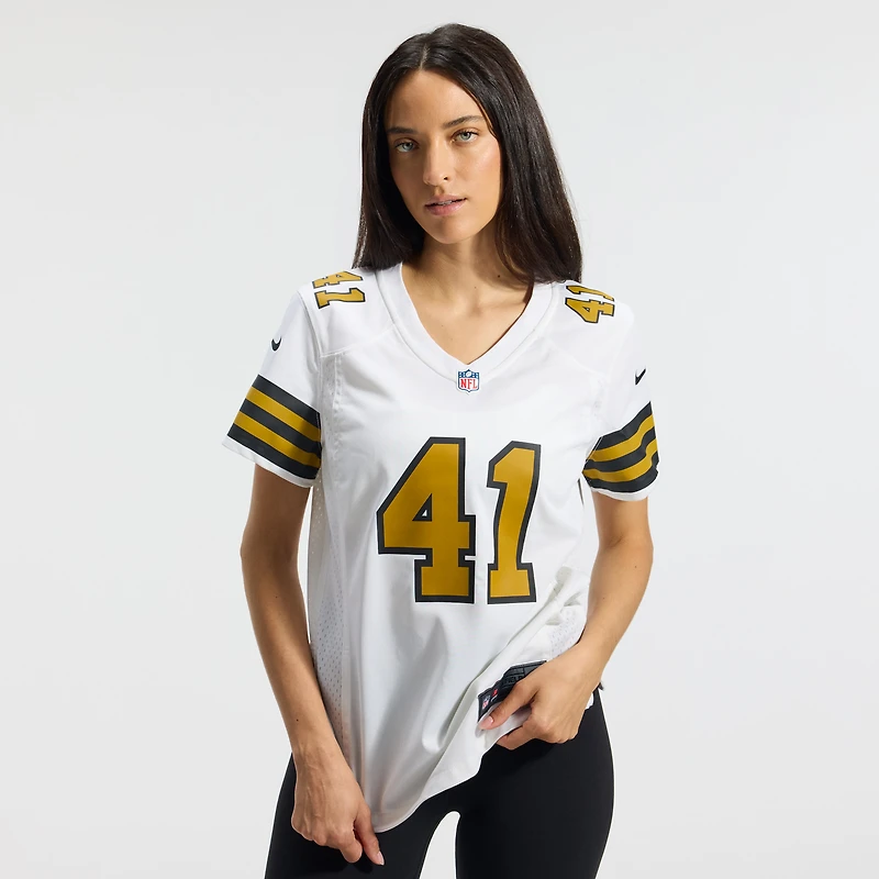 Women's Nike Alvin Kamara White New Orleans Saints Alternate Game Player Jersey