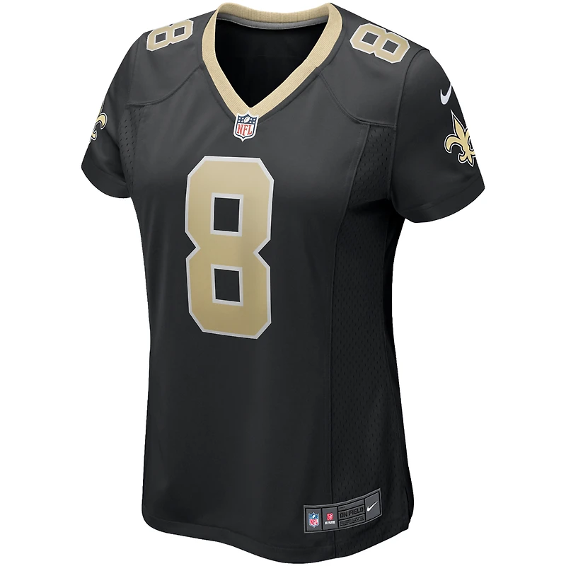 Maillot de joueur retraité Nike Archie Manning pour femme, noir, New Orleans Saints Game