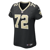 Maillot Nike Asim Richards noir pour femme des Saints de la Nouvelle-Orléans