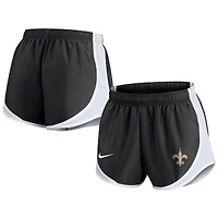 Women's Nike Black New Orleans Saints Tempo Dri-FIT Shorts