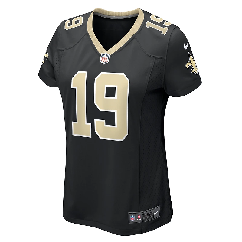 Women's Nike Blake Grupe  Black New Orleans Saints Team Game Jersey