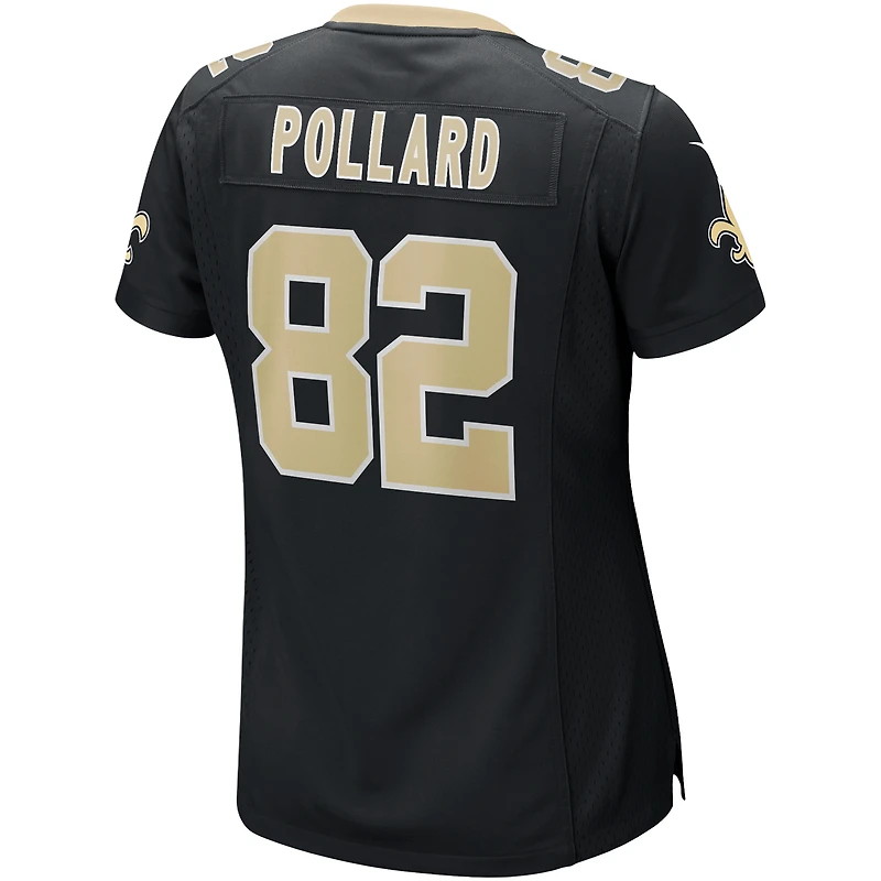 Maillot de joueur retraité Nike Bob Pollard pour femme, noir, New Orleans Saints Game