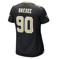 Women's Nike Bryan Bresee  Black New Orleans Saints Game Jersey