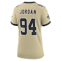 Women's Nike Cameron Jordan Gold New Orleans Saints Gameday Golds Alternate Game Player Jersey