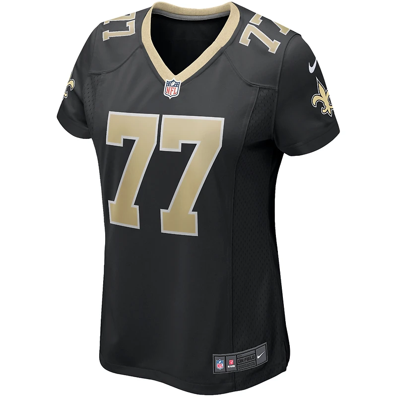 Maillot de joueur retraité Nike Carl Nicks pour femme, noir, New Orleans Saints Game