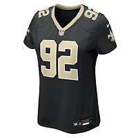 Women's Nike Davon Godchaux  Black New Orleans Saints Team Game Jersey