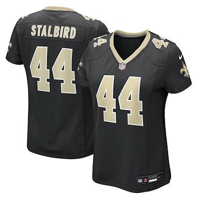 Maillot Nike Isaiah Stalbird noir pour femme des Saints de la Nouvelle-Orléans