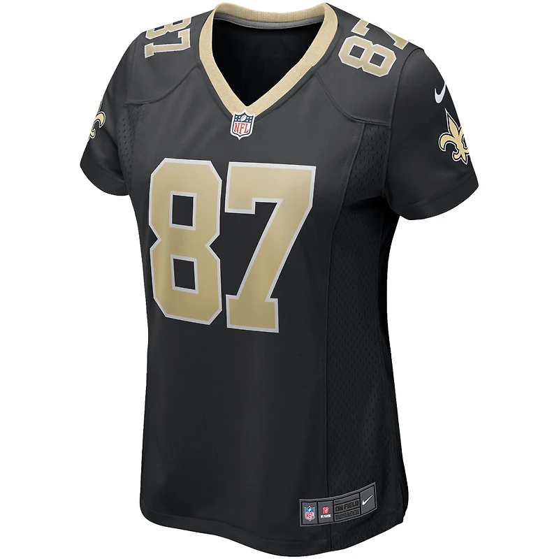 Women's Nike Joe Horn Black New Orleans Saints Game Retired Player Jersey