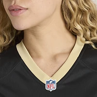 Maillot de match Nike Jonas Sanker noir pour femme des Saints la Nouvelle-Orléans