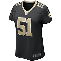 Women's Nike Jonathan Vilma Black New Orleans Saints Game Retired Player Jersey