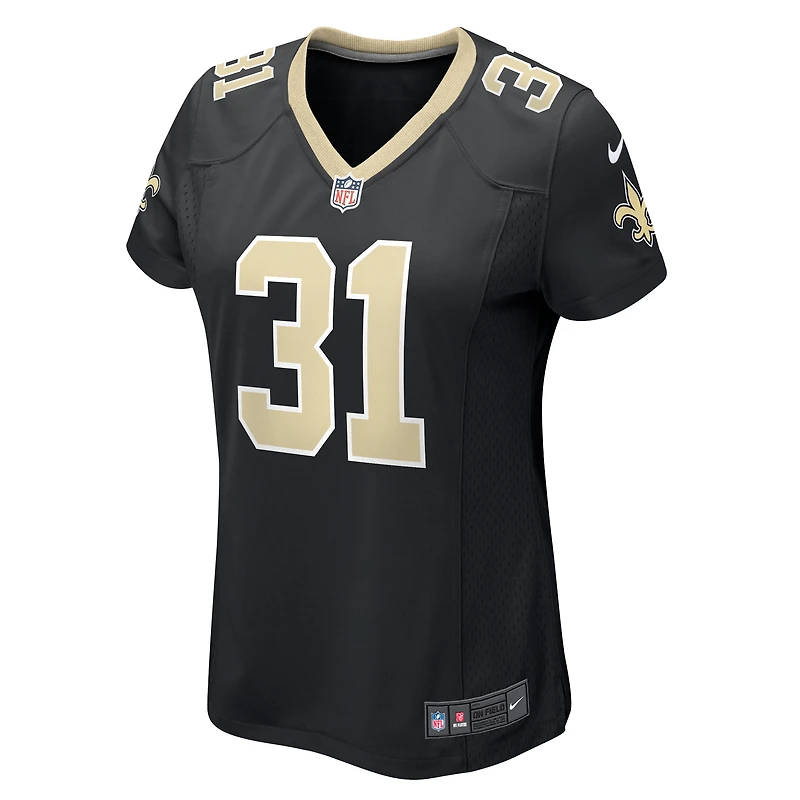 Women's Nike Jordan Howden Black New Orleans Saints Team Game Jersey