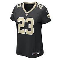 Maillot Nike Julian Blackmon noir pour femme des Saints de la Nouvelle-Orléans