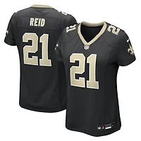 Women's Nike Justin Reid  Black New Orleans Saints Team Game Jersey