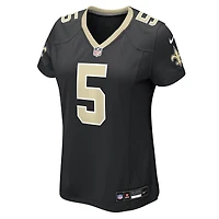 Women's Nike Kendre Miller  Black New Orleans Saints Team Game Jersey
