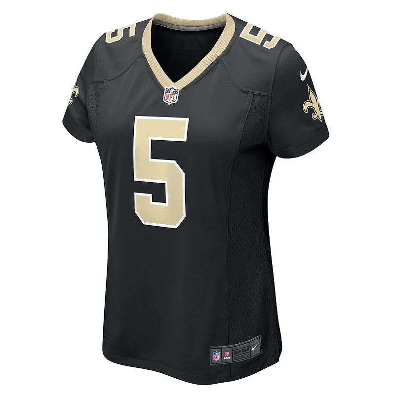 Women's Nike Lynn Bowden Jr.  Black New Orleans Saints Team Game Jersey