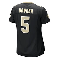Women's Nike Lynn Bowden Jr.  Black New Orleans Saints Team Game Jersey