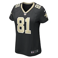 Women's Nike Nick Vannett Black New Orleans Saints Game Jersey