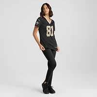 Women's Nike Nick Vannett Black New Orleans Saints Game Jersey