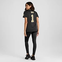 Women's Nike Number 1 Mom Black New Orleans Saints Game Jersey