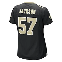 Women's Nike Rickey Jackson Black New Orleans Saints Retired Player Jersey