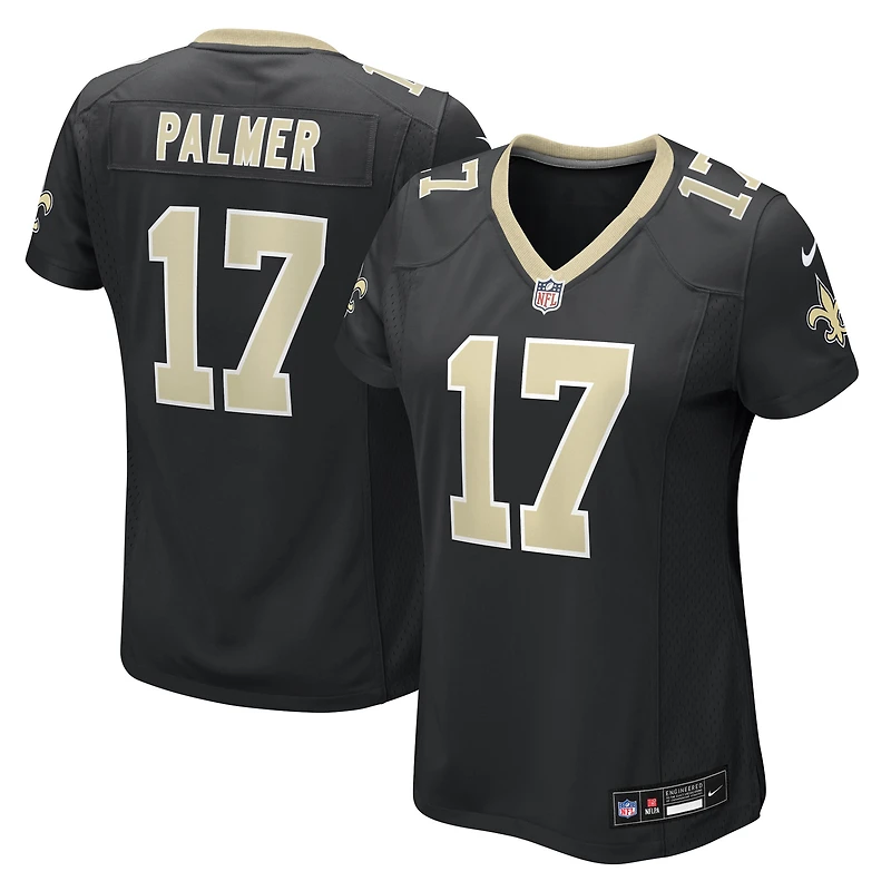 Women's Nike Trey Palmer  Black New Orleans Saints Team Game Jersey