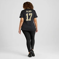 Maillot Nike Trey Palmer noir pour femme des Saints de la Nouvelle-Orléans