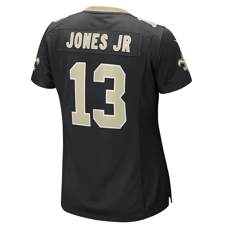 Women's Nike Velus Jones Jr.  Black New Orleans Saints Team Game Jersey