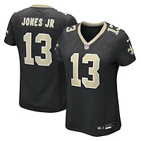 Women's Nike Velus Jones Jr.  Black New Orleans Saints Team Game Jersey