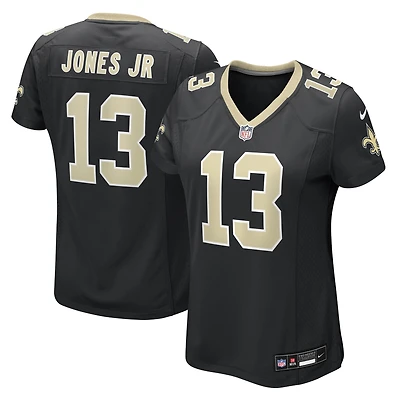Women's Nike Velus Jones Jr. Black New Orleans Saints Team Game Jersey