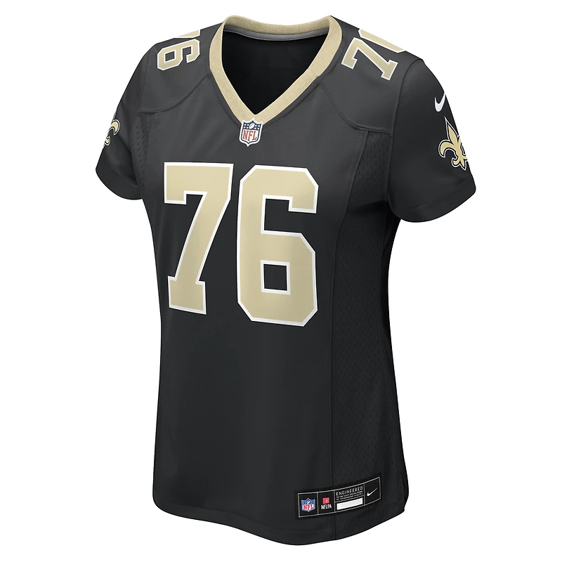 Maillot Nike Will Clapp noir pour femme des Saints de la Nouvelle-Orléans
