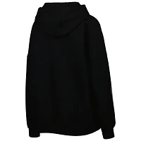 Sweat à capuche Tommy Hilfiger New Orleans Saints Becca pour femme avec épaules tombantes noires