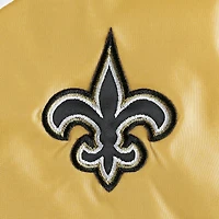Veste coupe-vent à capuche Tommy Hilfiger New Orleans Saints Staci pour femme, blanc/doré