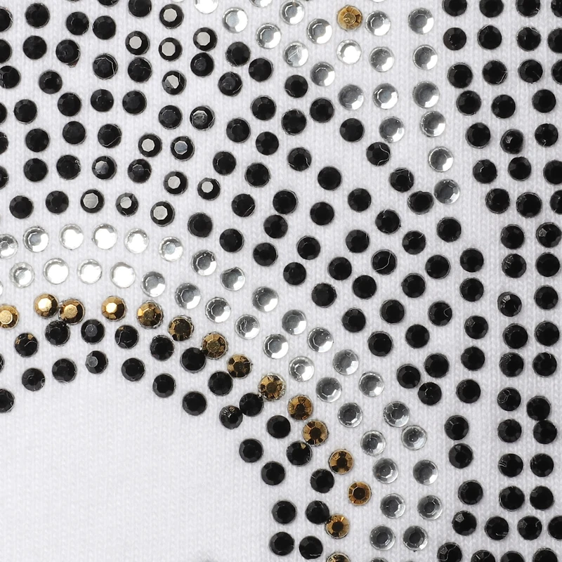 Women's Touch White New Orleans Saints Milestone Tracker Pullover Sweatshirt