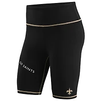 Women's WEAR by Erin Andrews Black New Orleans Saints Bike Shorts