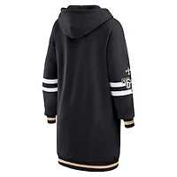 Women's WEAR by Erin Andrews Black New Orleans Saints Hoodie Dress