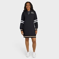 Women's WEAR by Erin Andrews Black New Orleans Saints Hoodie Dress