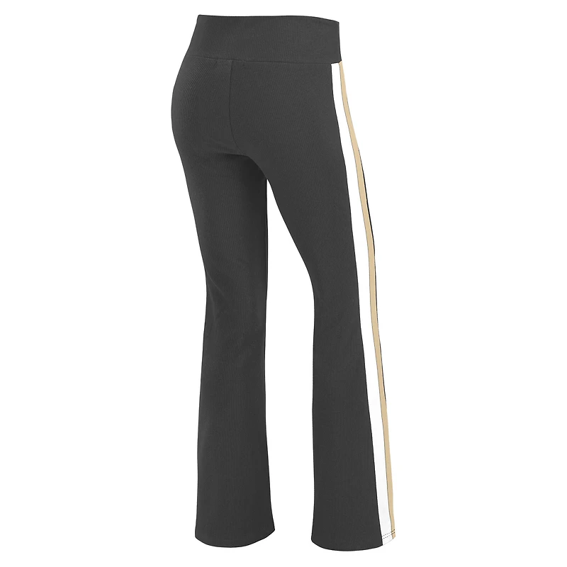 Pantalon de yoga noir tri-blend des Saints la Nouvelle-Orléans pour femme WEAR by Erin Andrews