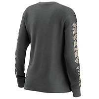 Women's WEAR by Erin Andrews Grey New Orleans Saints - Haut thermique à manches longues