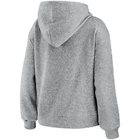 Women's WEAR by Erin Andrews Heathered Gray New Orleans Saints Full-Zip Hoodie