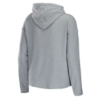 Women's WEAR by Erin Andrews Heathered Gray New Orleans Saints Pullover Hoodie & Pants Lounge Set