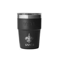 YETI New Orleans Saints 16oz. Rambler Stackable Cup with MagSlider Lid