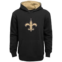 Youth Black New Orleans Saints Prime Pullover Hoodie