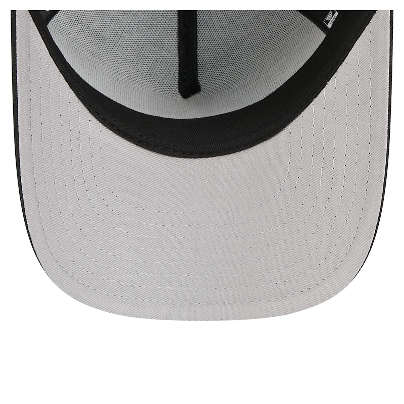 Youth New Era Black New Orleans Saints 9FORTY A-Frame Adjustable Hat