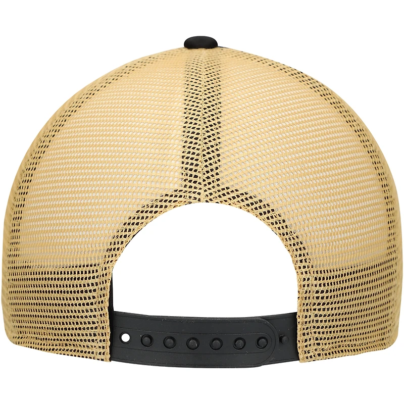 Casquette réglable noire New Era Saints A-Frame 9FORTY Trucker pour jeune