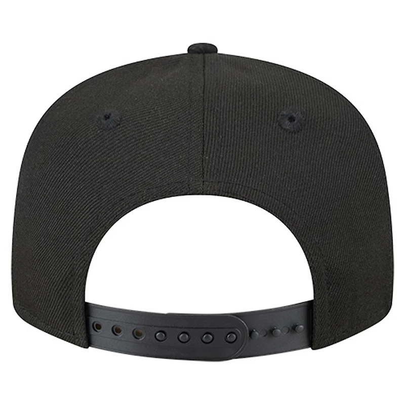 Youth New Era Black New Orleans Saints Main Script 9FIFTY Snapback Hat