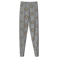 Youth New Orleans Saints Long Sleeve T-Shirt and Pants Sleep Set
