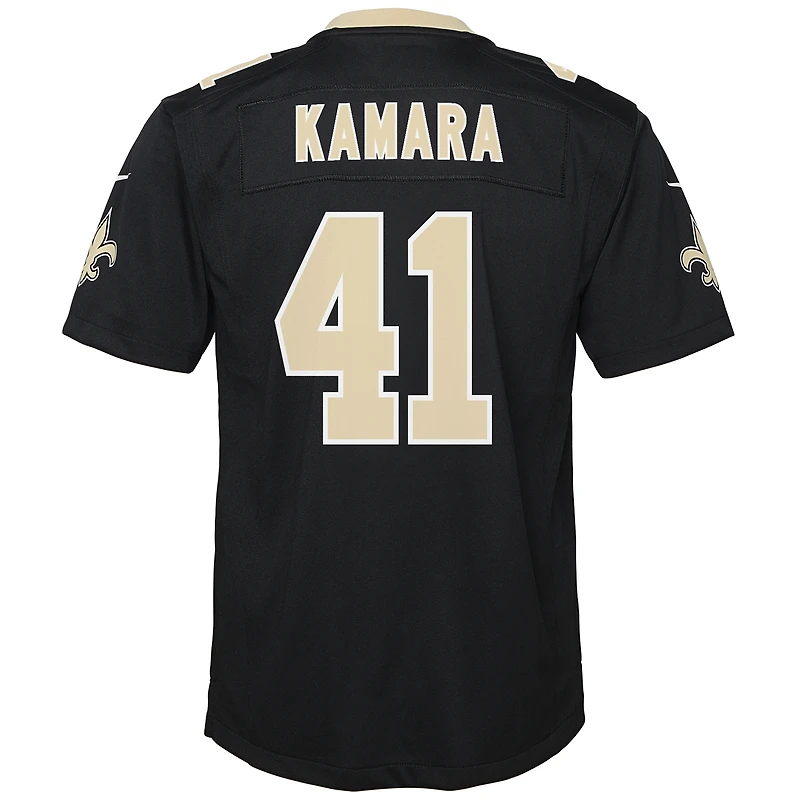 Youth Nike Alvin Kamara Black New Orleans Saints Game Jersey