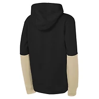 Youth Nike  Black New Orleans Saints Club Pullover Hoodie
