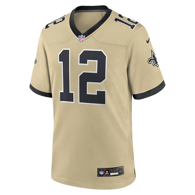 Youth Nike Chris Olave Gold New Orleans Saints Gameday Golds Alternate Game Player Jersey