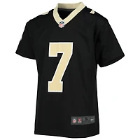 Youth Nike Taysom Hill Black New Orleans Saints Game Jersey